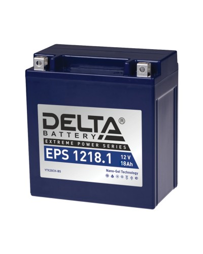 Delta EPS 1218.1. Аккумулятор герметичный свинцово-кислотный стартерный. Delta в Рязани