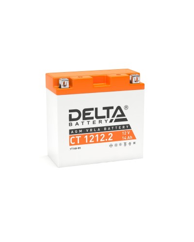 Delta CT 1212.2. Аккумулятор герметичный свинцово-кислотный стартерный. Delta в Рязани