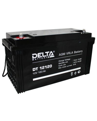 Delta DT 12120. Аккумулятор герметичный свинцово-кислотный. Delta в Рязани