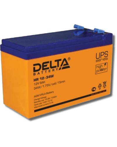 Delta HR 12-34 W. Аккумулятор герметичный свинцово-кислотный. Delta в Рязани