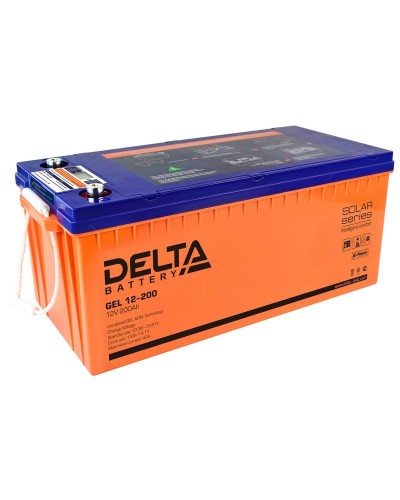 Delta GEL 12-200. Аккумулятор герметичный свинцово-кислотный. Delta в Рязани