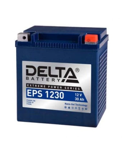 Delta EPS 1230. Аккумулятор герметичный свинцово-кислотный стартерный. Delta в Рязани