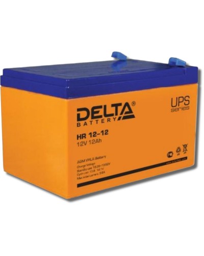 Delta HR 12-12. Аккумулятор герметичный свинцово-кислотный. Delta в Рязани