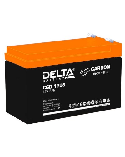 Delta CGD 1208. Аккумулятор герметичный свинцово-кислотный. Delta в Рязани