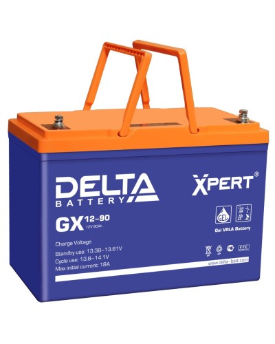 Delta GX 12-90. Аккумулятор герметичный свинцово-кислотный. Delta в Рязани