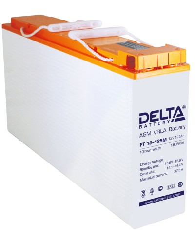 Delta FT 12-125 M. Аккумулятор герметичный свинцово-кислотный. Delta в Рязани