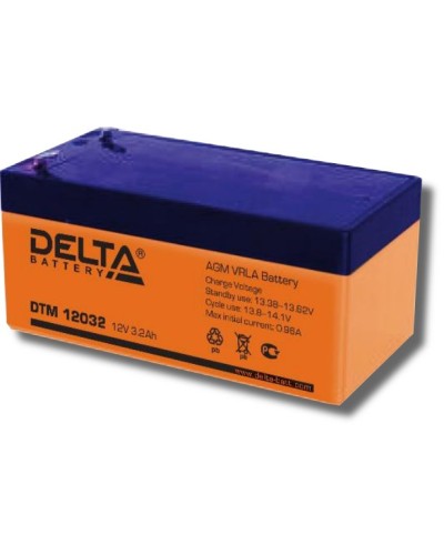 Delta DTM 12032. Аккумулятор герметичный свинцово-кислотный. Delta в Рязани