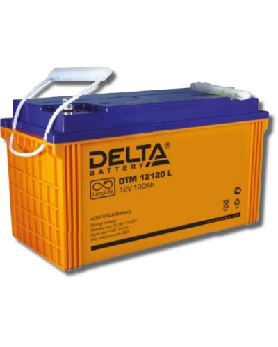 Delta DTM 12120 L. Аккумулятор герметичный свинцово-кислотный. Delta в Рязани