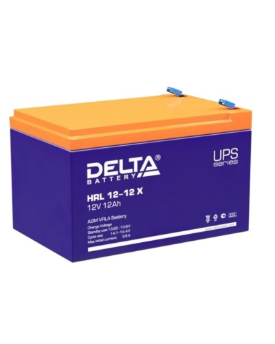 Delta HRL 12-12 X. Аккумулятор герметичный свинцово-кислотный. Delta в Рязани