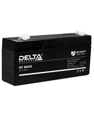 Delta DT 6033 (125мм). Аккумулятор герметичный свинцово-кислотный. Delta в Рязани