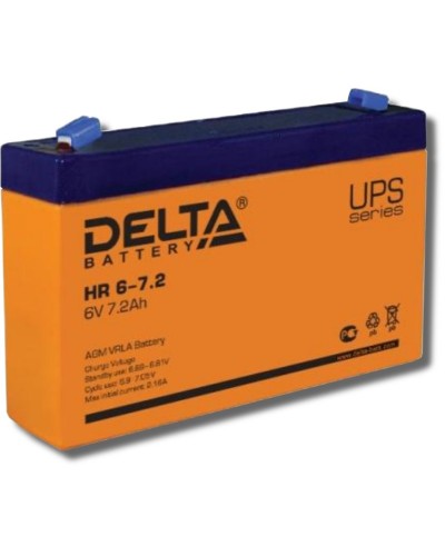 Delta HR 6-7.2. Аккумулятор герметичный свинцово-кислотный. Delta в Рязани