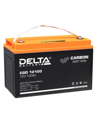 Delta CGD 12100. Аккумулятор герметичный свинцово-кислотный. Delta в Рязани