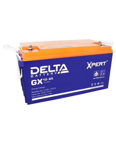 Delta GX 12-65. Аккумулятор герметичный свинцово-кислотный. Delta в Рязани