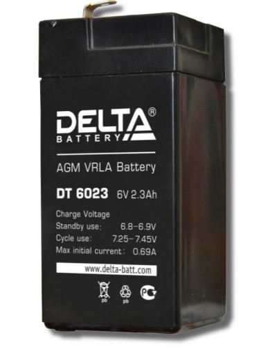 Delta DT 6023. Аккумулятор герметичный свинцово-кислотный. Delta в Рязани