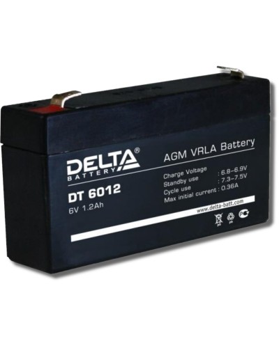 Delta DT 6012. Аккумулятор герметичный свинцово-кислотный. Delta в Рязани
