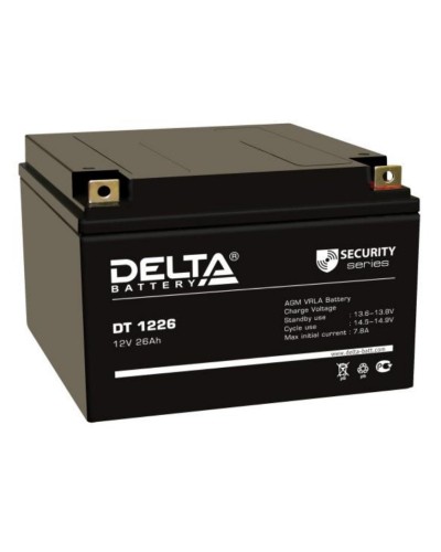 Delta DT 1226. Аккумулятор герметичный свинцово-кислотный. Delta в Рязани