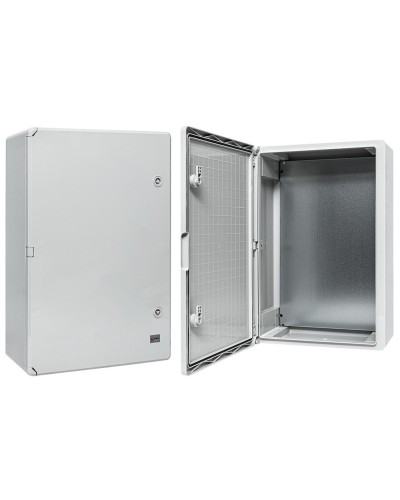 Бокс пластиковый с монтажной платой 600х400х200 IP65 PROxima (PB65MP008). Бокс пластиковый антивандальный. EKF в Рязани