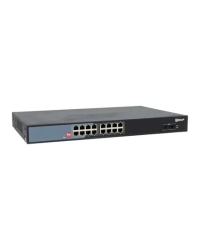 TSX-U-2GX/SFP-16GTP-R. Промышленный неуправляемый коммутатор. EKF в Рязани