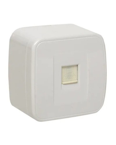 Минск Розетка RJ-45 1-местная ОП 1А (EGK01-035-10). Розетка RJ-45 1-местная ОП 1А. EKF в Рязани