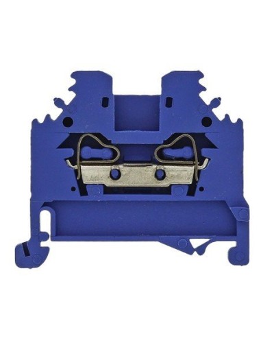 JXB-S-2.5 2-проводная, синяя (plc-jxb-s-2.5b). Колодка клеммная пружинная. EKF в Рязани