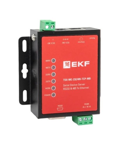 TSX-MC-232/485-TCP-MB. Преобразователь RS-232/485 в Ethernet. EKF в Рязани