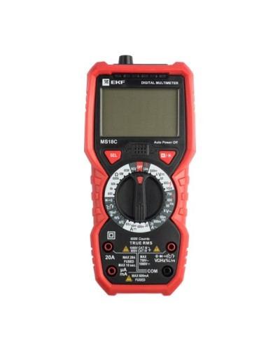 Мультиметр цифровой MS18C Expert (In-180701-pm18C). Мультиметр цифровой. EKF в Рязани