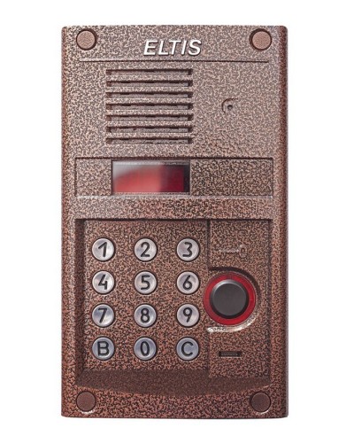 DP400-RD24 (медь). Блок вызова домофона. ELTIS в Рязани