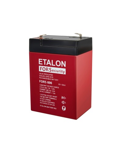 ETALON FORS 606. Аккумулятор герметичный свинцово-кислотный. ETALON в Рязани
