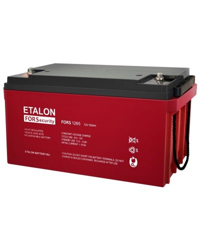 ETALON FORS 1265. Аккумулятор герметичный свинцово-кислотный. ETALON в Рязани