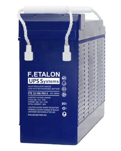 F.ETALON FTE 12-100 PRO X. Аккумулятор герметичный свинцово-кислотный. ETALON в Рязани