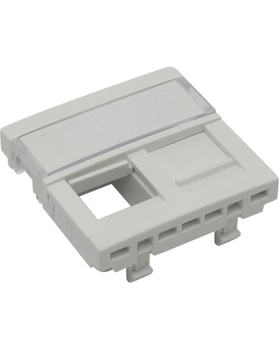 Вставка для 2-х модулей под RJ-45 кат.5e UTP, белая (45971 SBR): Вставка для 2-х модулей в Рязани