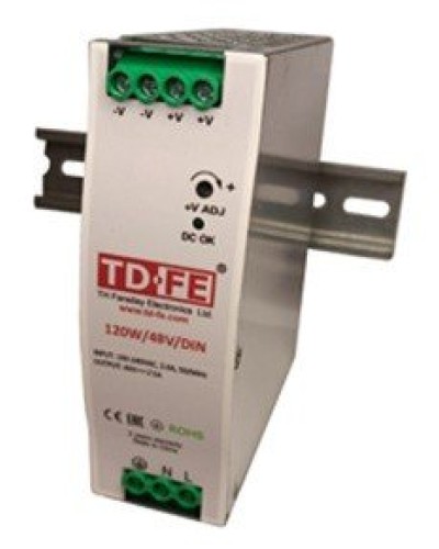 120W/48V/DIN. Блок питания. FARADAY в Рязани