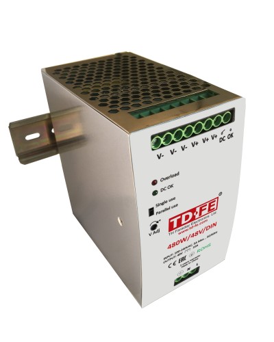 480W/48V/DIN. Блок питания. FARADAY в Рязани
