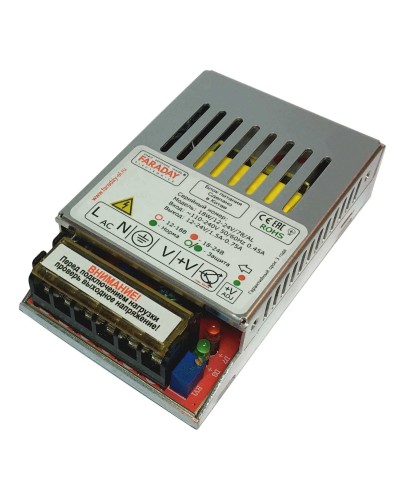 18W/12-24V/78AL. Импульсный блок питания. FARADAY в Рязани