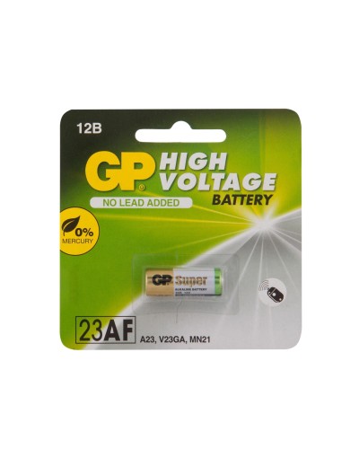 GP 23AF (GP 23AFRA-2F1), БЛИСТЕР. Высоковольтная батарейка 12В. GP Batteries в Рязани