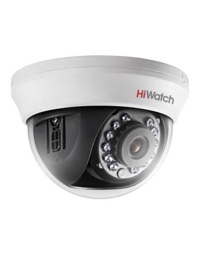 DS-T591(C) (2.8 mm). Бюджетная видеокамера мультиформатная купольная. HiWatch в Рязани