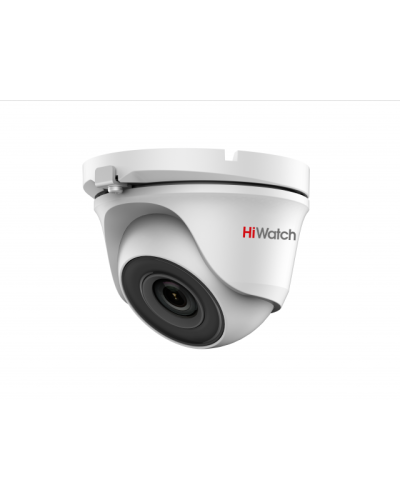 DS-T203(B) (3.6 mm). Бюджетная видеокамера мультиформатная купольная. HiWatch в Рязани