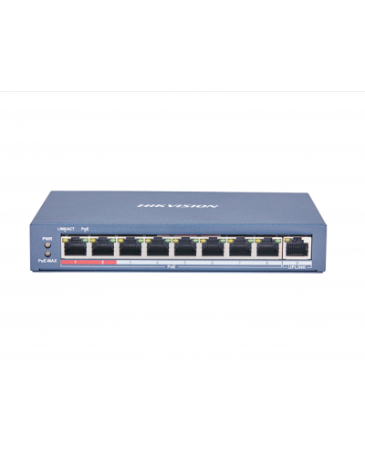 DS-3E0109P-E(C). Коммутатор с питанием POE. Hikvision в Рязани
