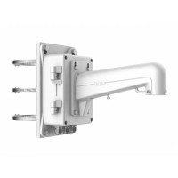 DS-1602ZJ-box-pole. Кронштейн для крепления на столб. Hikvision