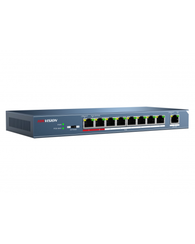 DS-3E0109P-E/M(B). Коммутатор с питанием POE. Hikvision в Рязани