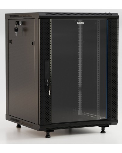 TWB-FC-1245-GP-RAL9004. Шкаф телекоммуникационный 19 настенный 12U. Hyperline в Рязани