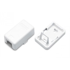 SBB3-1-WH. Корпус настенной розетки. Hyperline