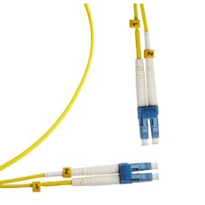 FC-D2-9-LC/UR-LC/UR-H-3M-LSZH-YL. Патч-корд волоконно-оптический LC/UPC-LC/UPC. Hyperline