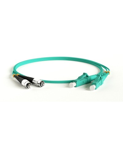 FC-D2-503-FC/PR-LC/PR-H-1M-LSZH-AQ. Патч-корд волоконно-оптический многомодовый. Hyperline в Рязани