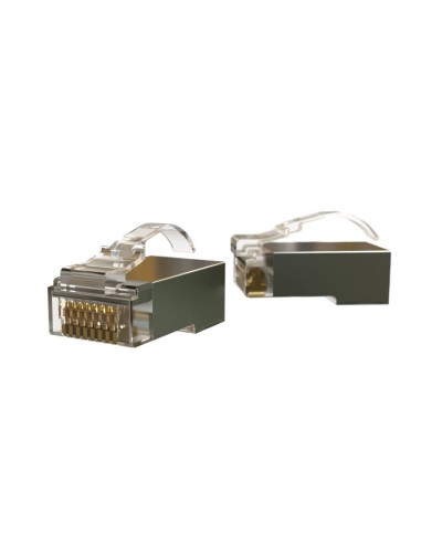 PLEZ-8P8C-UA-C6-SH-100 (100 шт). Разъем RJ-45. Hyperline в Рязани