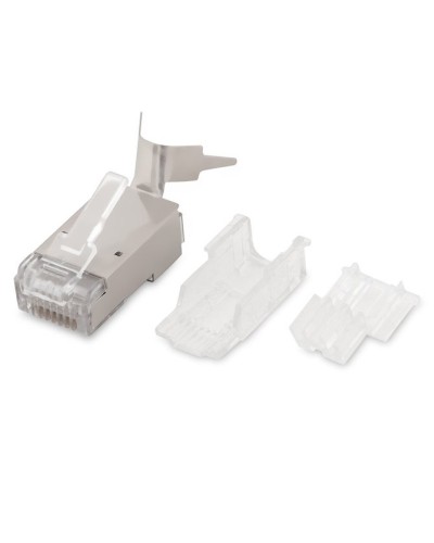 PLUG-8P8C-UV-C6A-SH-50 (50 шт). Разъем RJ-45. Hyperline в Рязани