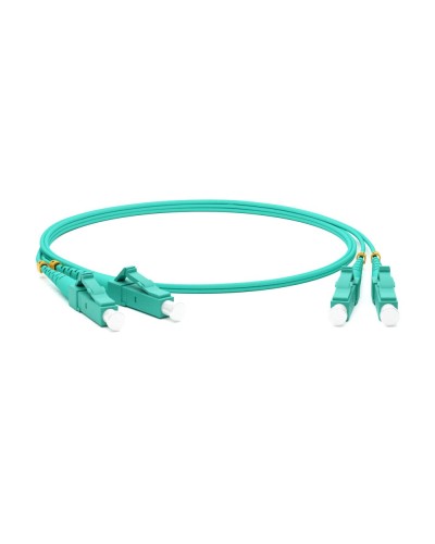 FC-D2-503-LC/PR-LC/PR-H-10M-LSZH-AQ. Патч-корд волоконно-оптический многомодовый. Hyperline в Рязани