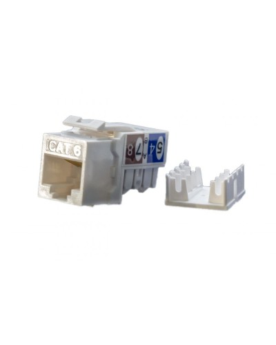 KJ9-8P8C-C6-90-WH. Вставка Keystone Jack RJ-45. Hyperline в Рязани