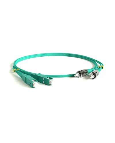 FC-D2-503-SC/PR-ST/PR-H-5M-LSZH-AQ. Патч-корд волоконно-оптический многомодовый. Hyperline в Рязани