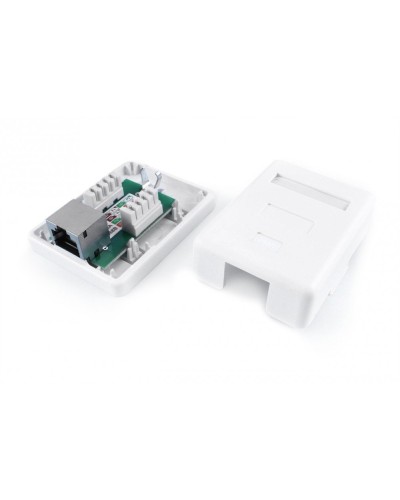 SB1-1-8P8C-C6-SH-WH. Розетка RJ-45. Hyperline в Рязани